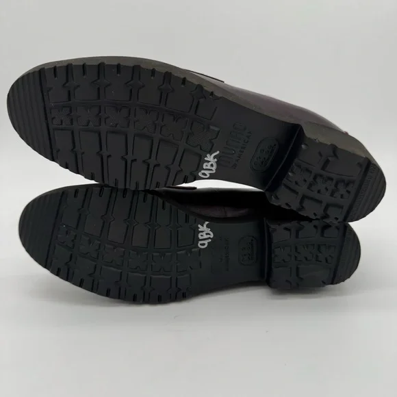 Munro Geena Wine Purple Leather Loafer Size 8 M - Picture 7 of 11